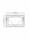Toppsving Vindu 90x60cm 3-lags U 0,8 Passiv thumbnail