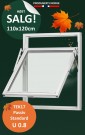 Toppsving Vindu 110x120cm 3-lags U 0,8 Passiv thumbnail