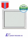 Toppsving Vindu 130x120cm 3-lags U 0,8 Passiv thumbnail