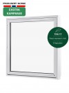 Toppsving Vindu 140x130cm 3-lags U 0,8 Passiv thumbnail