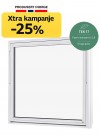 Toppsving Vindu 140x120cm 3-lags U 0,8 Passiv thumbnail
