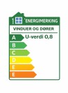 Toppsving Vindu 50x50cm 3-lags U 0,8 Passiv thumbnail