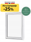 Toppsving Vindu 100x120cm 3-lags U 0,8 Passiv thumbnail