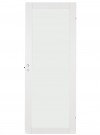 Innerdør Q-Edge 1 Glassdør 90x210 klassisk hvit thumbnail