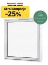 Toppsving Vindu 130x120cm 3-lags U 0,8 Passiv thumbnail
