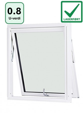 Optima Toppsving Vindu 70x70cm U 0,8 Passiv