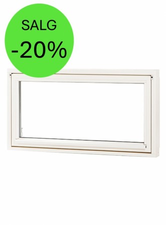 Topphengslet kjellervindu 2-lags U 1,4