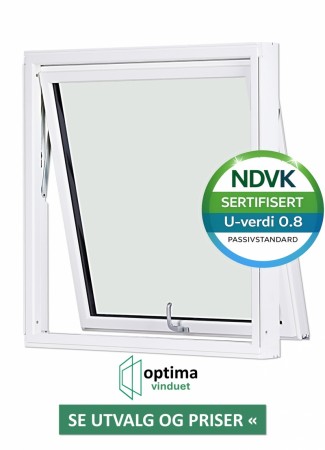 OPTIMA TOPPSVING VINDU 3-LAGS U 0,8 PASSIV 
