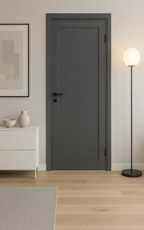 Innerdør Q-Edge 1 70x200 S7500N Mørk grå