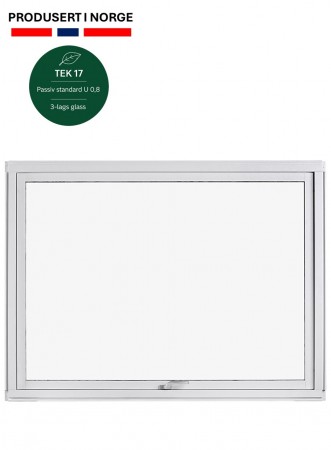 Toppsving Vindu 160 x 120 cm - 3-lags U-verdi 0,8