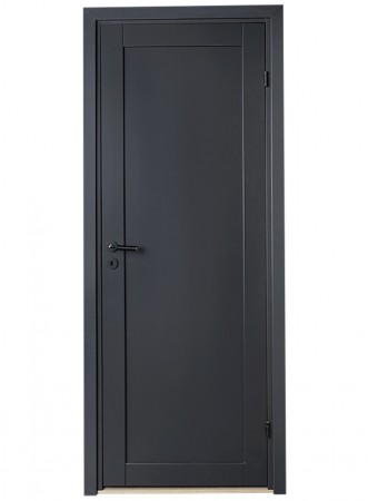 Innerdør Q-Line 1S 70x200 Dempet sort