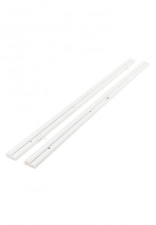 Karmsider 210cm m/dempelist Klassisk hvit S0500N