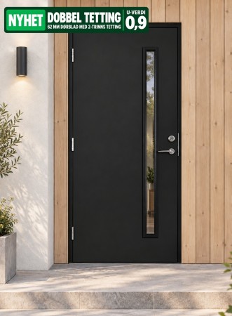 Ytterdør Bergsjø T2 U 0,9 8500N 100x210 Venstre