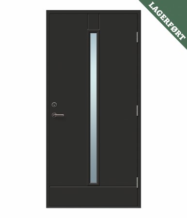 YTTERDØR DDF V25G DEMPET SORT